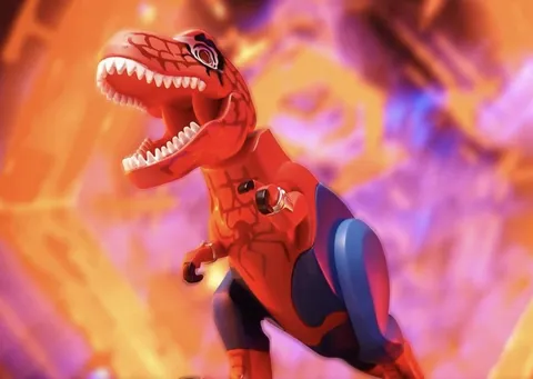 LEGO Marvel Spiderman Spider-Rex custom minifigure by Tracy Minifigs