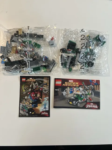 Lego 76015 Spider-Man Doc Ock Truck Heist Marvel Super Heroes New NO BOX
