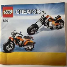 LEGO Creator Instruction Manual Book ONLY 7291 LEGO Manual 7291 Manual Only