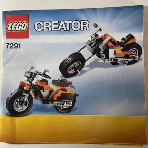 LEGO Creator Instruction Manual Book ONLY 7291 LEGO Manual 7291 Manual Only