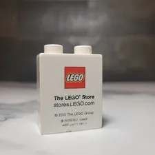 LEGO Super Rare Duplo, Brick New York 2010 Promotional Giveaway I LOVE NY.