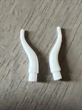 LEGO 13564 White Cattle Horn, Long 2 Pieces