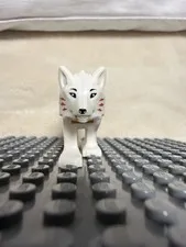 LEGO Ninjago White Fox Animal Figure Red Markings Genuine Minifigure Companion