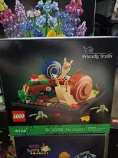 LEGO Ideas Friendly Snails 40788 Complete Set 264 pcs Age 18+ Box