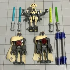 Lego Star Wars General Grievous - Bent Legs, Tan Armor Minifigure Magna F8 71