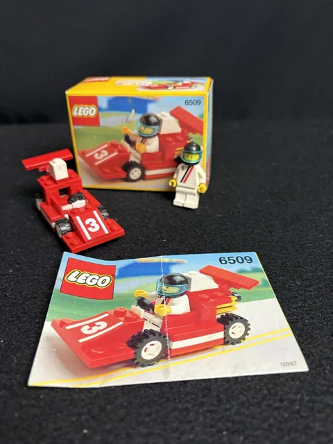 1991 LEGO 6509 Classic Town City Red Devil Racer