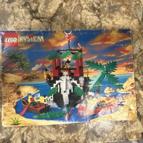LEGO System Set 6262 Instruction Manual Booklet Illustrated