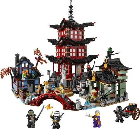 Lego Custom Ninjago: Temple of Airjitzu 2115 Pcs W/ Minifigs(Description Below!)