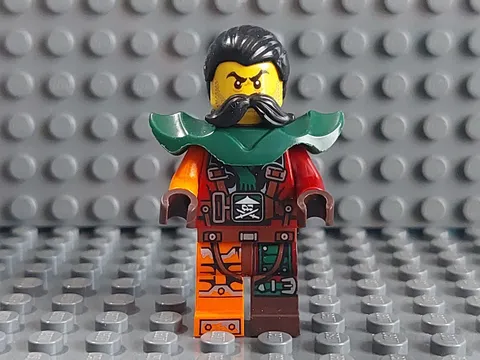 Lego Ninjago 70594 - Flintlocke Minifigure - Used
