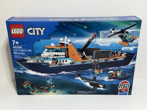 Lego 60368 * CITY - ARCTIC EXPLORER SHIP * New - SEALED in Box - Floatable