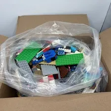 100% Genuine LEGO 5 LB Pounds Lot + 2 Minifigs Bulk Lot Cleaned Sanitized