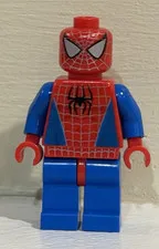 LEGO MISPRINT Spider-Man Light Blue 2002  Minifigure