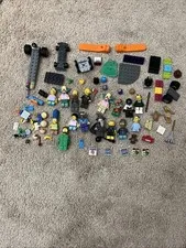 Various Lego Character Figure Toy Lot Bundle The Simpsons Accessories DC Comics