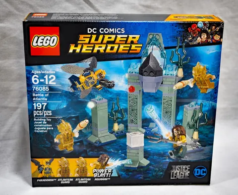 LEGO DC Comics Super Heroes Battle of Atlantis 76085 197pcs Aquaman Power Blast