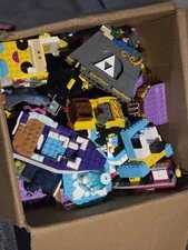 Bulk Lego 10 LBS clean Bricks And Pieces With 5 Random Minifigs !! 