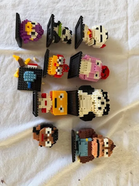 LEGO BrickHeadz Mixed Character Builds Disney Animals Figures As-Is