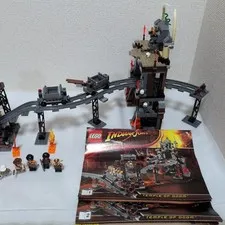 LEGO Indiana Jones The Temple of Doom 7199 In 2009 Used Retired Comp W/Manuals