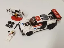 LEGO Speed Champions 75873 Audi R8 LMS ultra Complete Set w/ minifigure