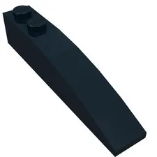 10x LEGO® Part 42022 - Slope, Curved 6 x 1