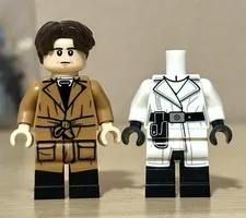 Lego Star Wars Syril & Dedra Body- Andor Custom Minifigure - Ra’is, BDM, Light