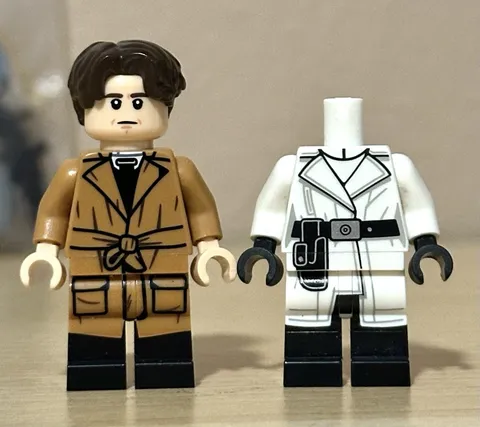 Lego Star Wars Syril & Dedra Body- Andor Custom Minifigure - Ra’is, BDM, Light