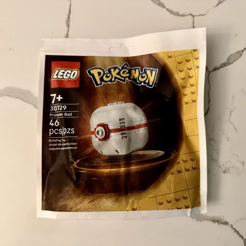 LEGO Pokémon Premier Ball Paper Bag 30729 (SEALED)
