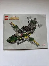 Lego Instruction Manual Marvel Super Heroes plane