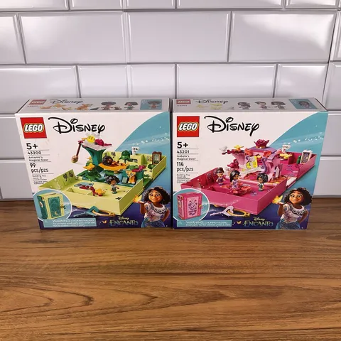 Set of 2 Lego Disney Encanto Sets Antonio’s 43200 and Isabella’s 43201 Brand New