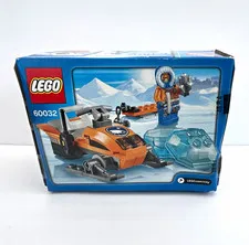 LEGO City 60032 Arctic Snowmobile Arctic Set 44 pcs Complete Set w/ Box 2014