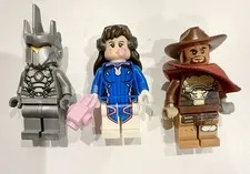 LEGO Overwatch Minifigure Lot of 3 D.Va Genji Jesse McCree / Cole Cassidy