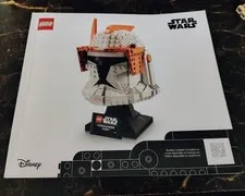 LEGO Star Wars: Clone Commander Cody Helmet (75350) Manual Only