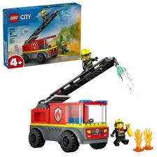 LEGO City Fire Ladder Truck Toddler Toy - with 2 Multicolor