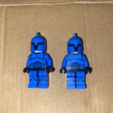 LEGO Star Wars Clone Trooper Senate Commando Minifigure sw0614 Lot 2 