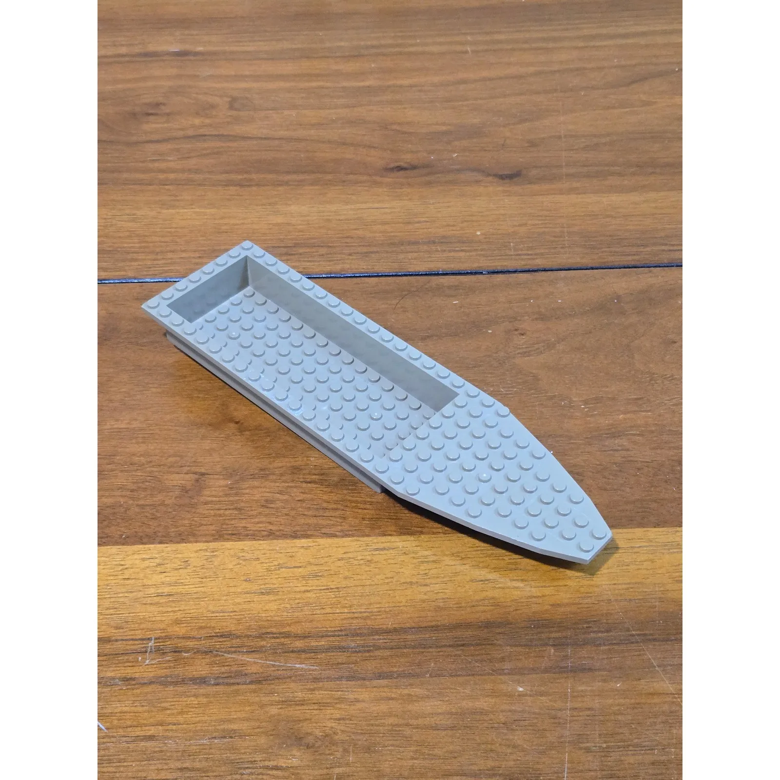 LEGO Boat Hull Base – Gray Replacement Part