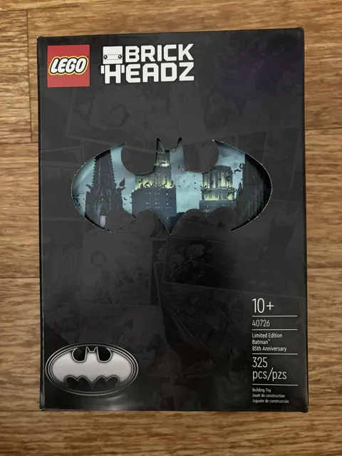 LEGO 40726 Batman 85th Anniversary Brickheadz Limited Edition New In Box Sealed
