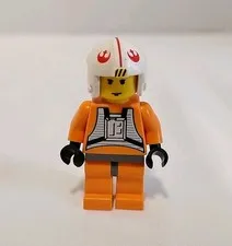 Lego Star Wars Minifigure Luke Skywalker X-Wing 20th Anniversary Torso Sw1024