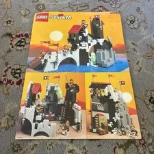 Lego Castle Wolfpack Tower (6075) Instruction Booklet Only