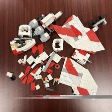 LEGO Star Wars 7931 T-6 Jedi Shuttle Obi-Wan Incomplete No Manual - F12
