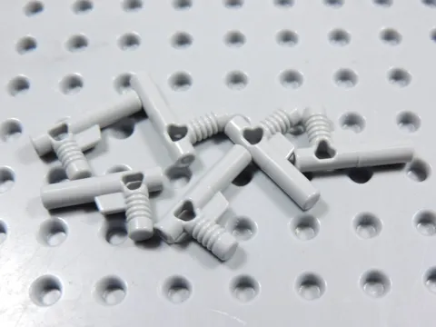 LEGO Lot of 6 Light Bluish Gray Nozzle Guns Weapon Minifig BG