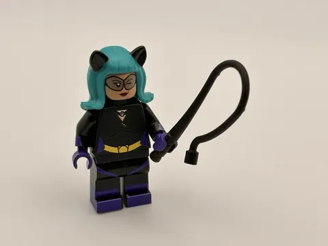 LEGO DC Catwoman Vibrant Outfit Custom Minifigure- Printed On Real Bricks UV