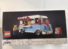 LEGO Icons 40681 Retro Food Truck Retired Promo GWP Set Brand New In Sealed Box