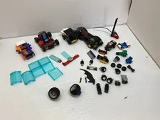LEGO Comics Super Hero: Batmobile + 3 Vehicle, Cars for Parts + Tires and more
