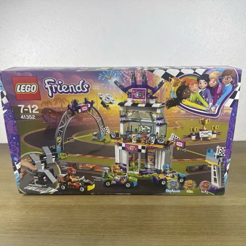 Lego Friends The Big Race Day 41352 Set Retired NIB