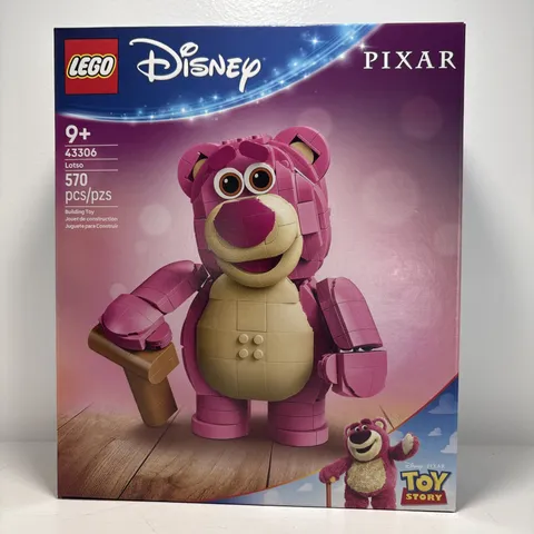 LEGO Lotso 43306 Sealed Set Disney Toy Story 3 Pixar Set NEW 2026 Release