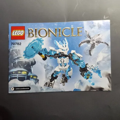 lego 70782 Bionicle 2015 Protector of Ice - INSTRUCTION MANUAL ONLY