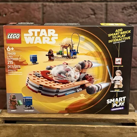 LEGO Star Wars Luke's Landspeeder 75420 215 pcs Smart Play Compatible Unopened