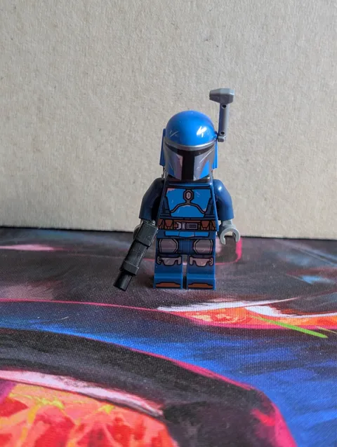 Star Wars Lego Minifigure Mandalorian Warrior sw1345 Set 75373 