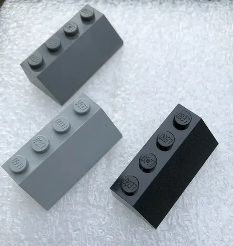 LEGO Slope 45 2 x 4 Parts Pieces Lot Building Blocks - Assorted Colors