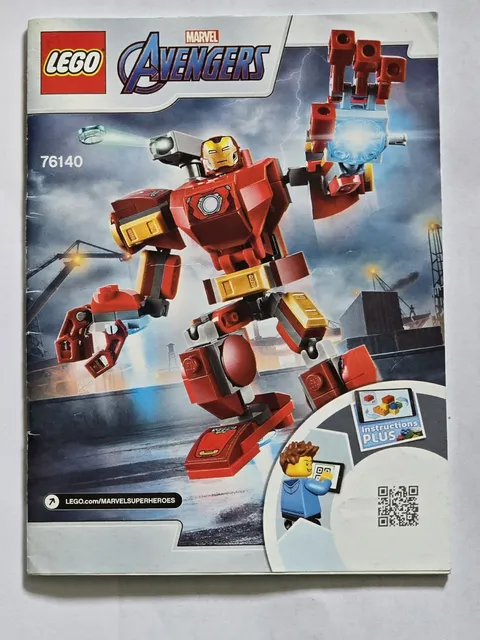 LEGO Marvel Avengers 76140  Instruction Manual Booklet Only — Marvel Superheroes