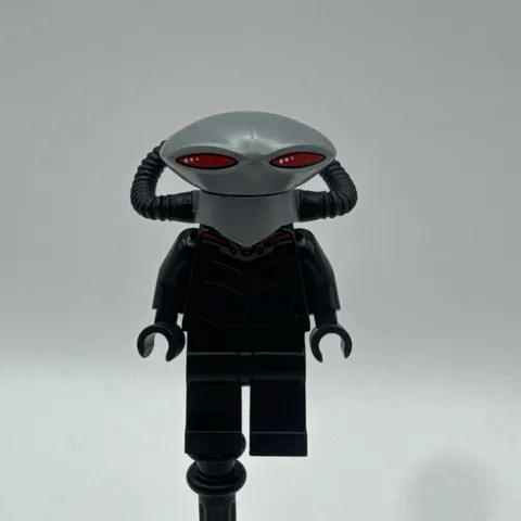 LEGO Black Manta Minifigure sh0160 76027 DC Super Heroes CMF Lot Rare Retired 